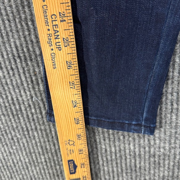 Seven7 Jeans Womens 10 Tummy-Less High Rise Skinny Dark Wash Stretch Denim - Picture 7 of 10